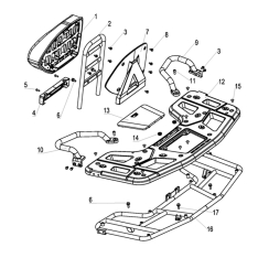 Заден носач за кофр