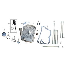 Десен поклопец и филтер за масло