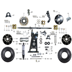 Погон и заден трап